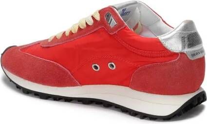 Golden Goose Low-Top Sneakers Running Marathon Sneakers in rood