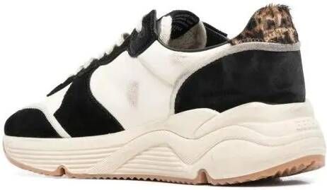 Golden Goose Low-Top Sneakers Running Sole Low-Top Sneakers in zwart