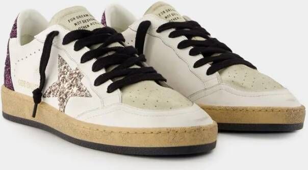 Golden Goose Low-Top Sneakers baskets ball star in beige