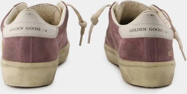 Golden Goose Low-Top Sneakers Soul Star Sneakers Leather Purple in paars