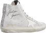 Golden Goose Gelamineerd Suède Ster Glitter Leren Sneakers White Dames - Thumbnail 2