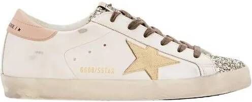 Golden Goose Low-Top Sneakers Super Star Leather Sneakers in beige