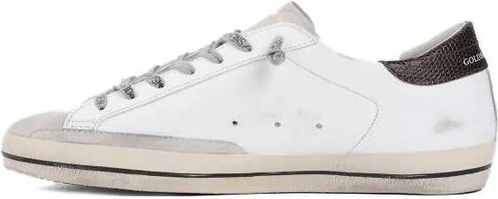 Golden Goose Sneakers Superstar White Cow Leather Sneakers in wit