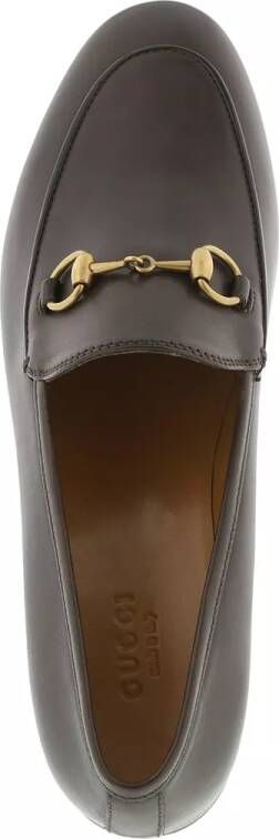 Gucci Loafers Jordaan Loafer Leather in bruin