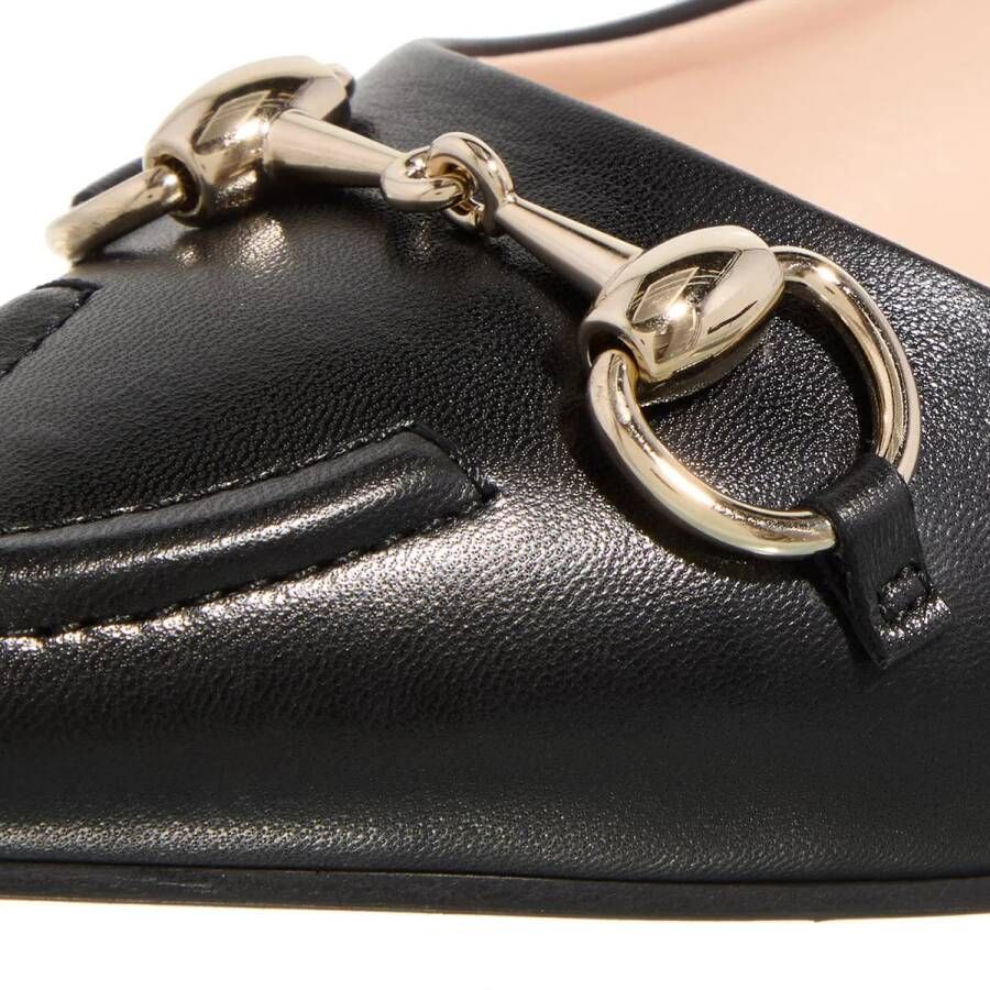 Gucci Loafers 'Morsetto' Ballet Flats in zwart