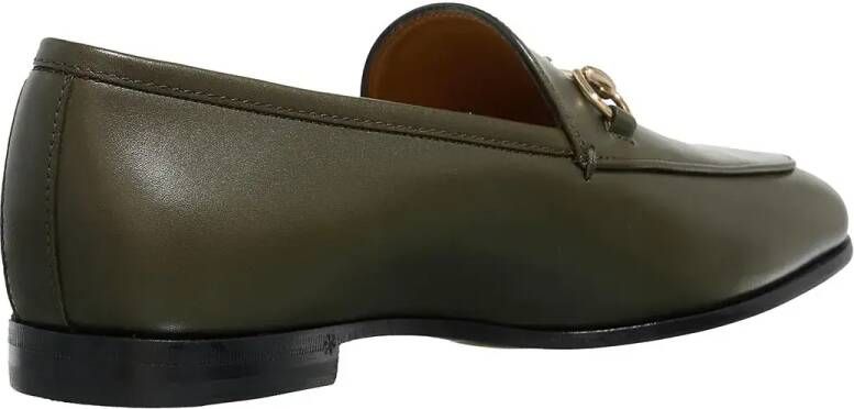 Gucci Loafers Jordaan Loafer in groen