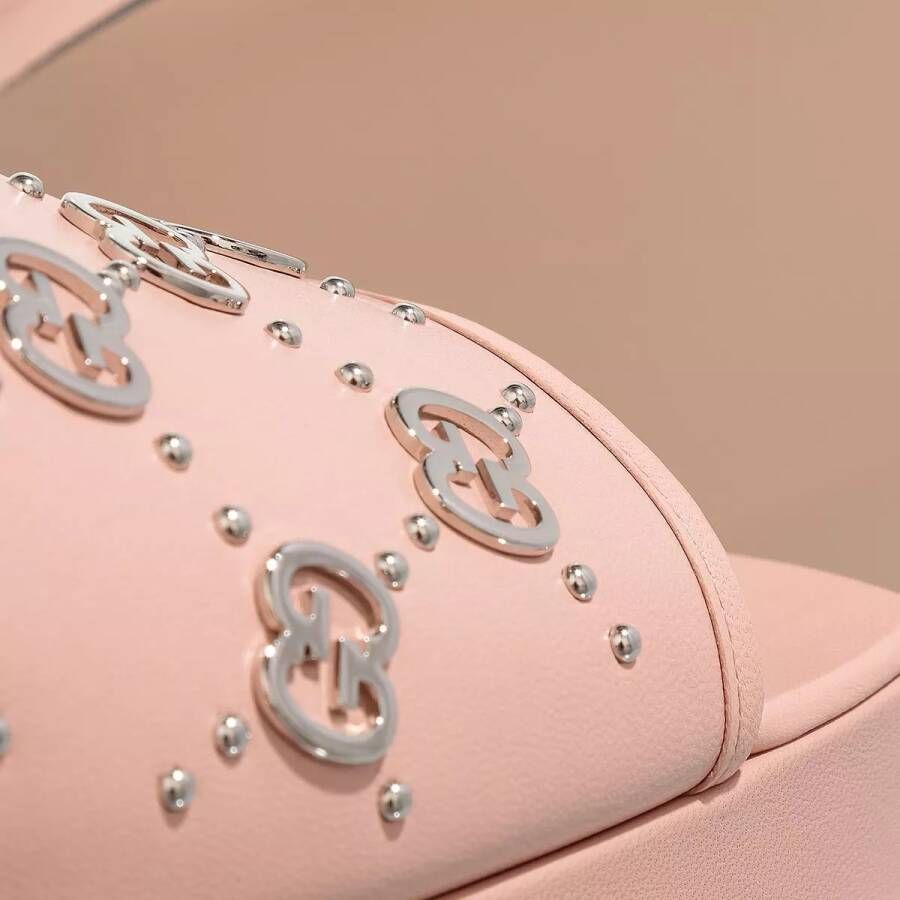 Gucci Sandalen Interlocking G Slide Sandals in poeder roze