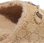 Gucci Slippers & Mules GG Suede Mules in beige - Thumbnail 1