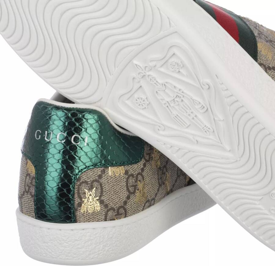 Gucci Sneakers Ace GG Supreme Bees Sneakers in beige