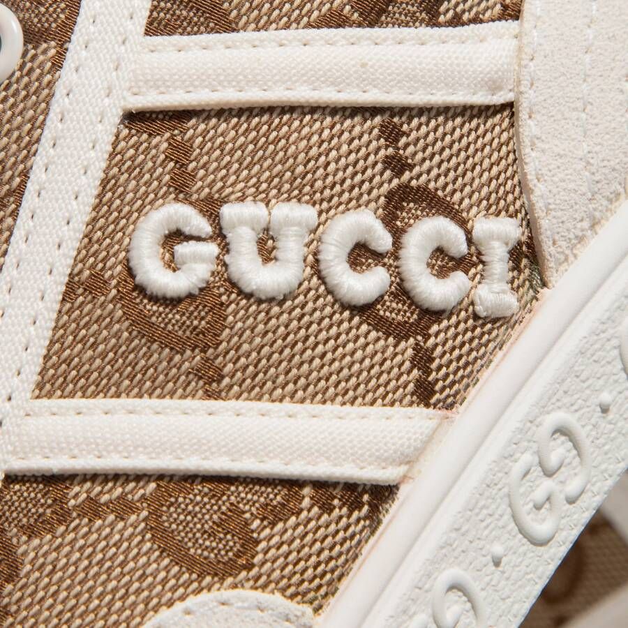 Gucci Sneakers GG Canvas Trainer Sneaker in bruin