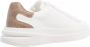 Guess Witte Beige Bruine Sneakers voor Vrouwen White Dames - Thumbnail 3