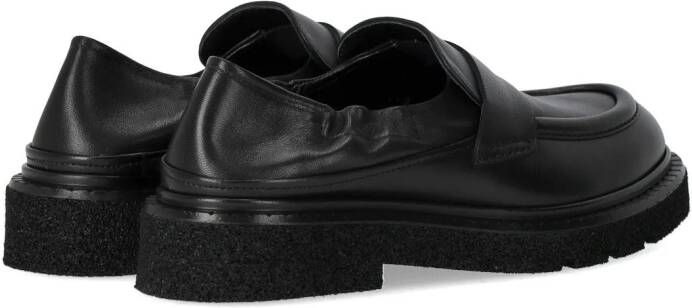 Guglielmo Rotta Loafers KINGSLEY NAPPA NERO in zwart