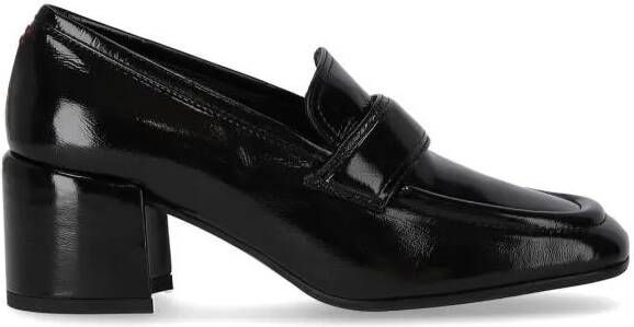 Halmanera Pumps & high heels Glaze Black Heeled Loafer in zwart