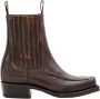 Hereu Boots Agulla Square Toe Chelsea Boots in zwart - Thumbnail 1