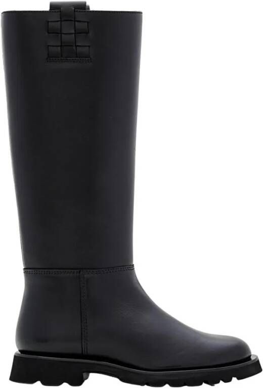 Hereu Boots Anella High Leather Boot in zwart