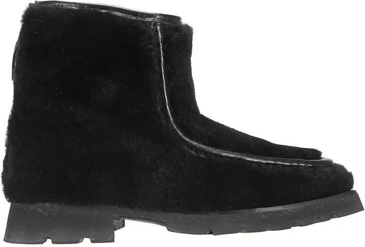 Hereu Boots Fur Ankle Boot in zwart