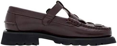 Hereu Loafers & ballerina schoenen Soller Sport Leather Loafer in bruin