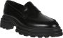 Hogan Loafers Black leather H674 loafers in zwart - Thumbnail 1