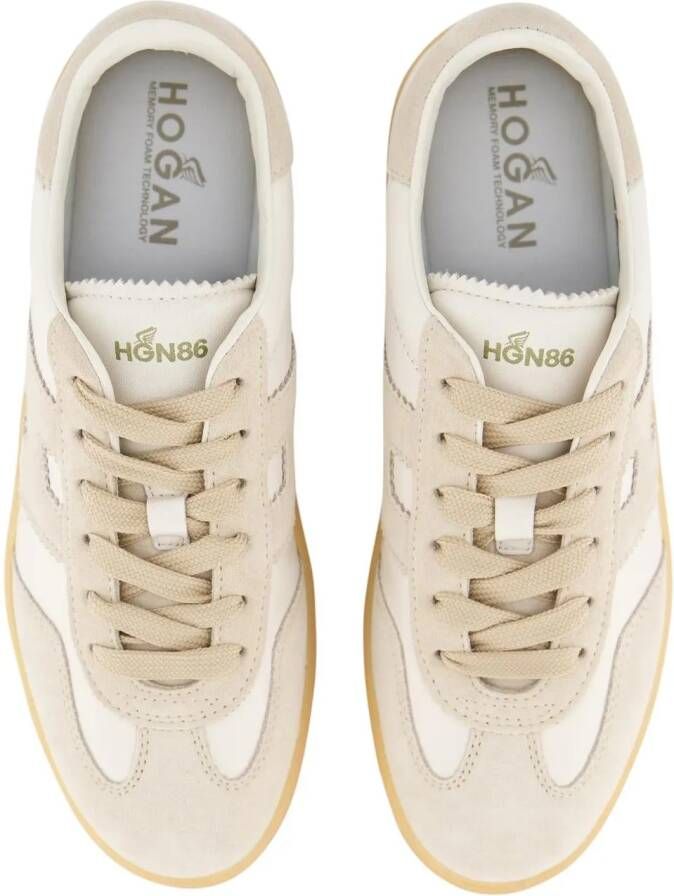 Hogan Low-Top Sneakers Dames Cool Sneaker Wit Beige in wit