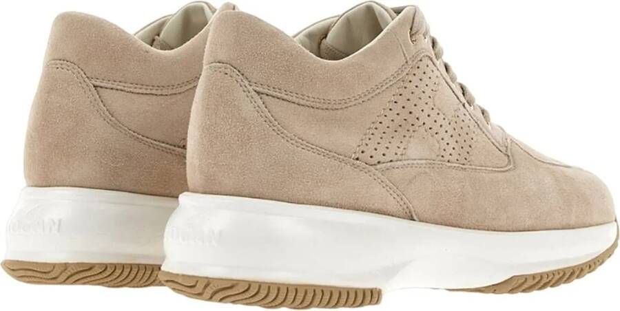 Hogan Low-Top Sneakers Flat Shoes Beige in beige