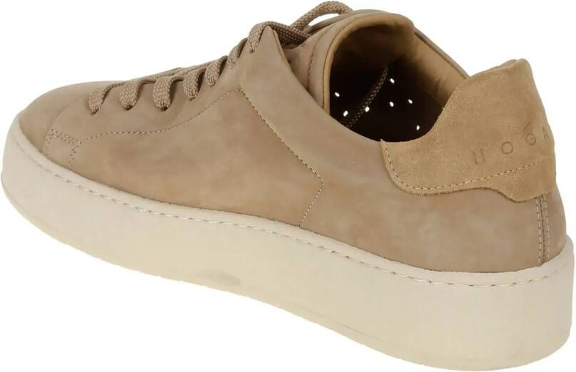 Hogan Low-Top Sneakers Flat Shoes Ff in bruin