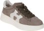 Hogan Low-Top Sneakers Flat Shoes V in taupe - Thumbnail 1