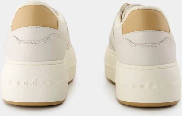 Hogan Low-Top Sneakers H670 Sneakers Leather White in grijs