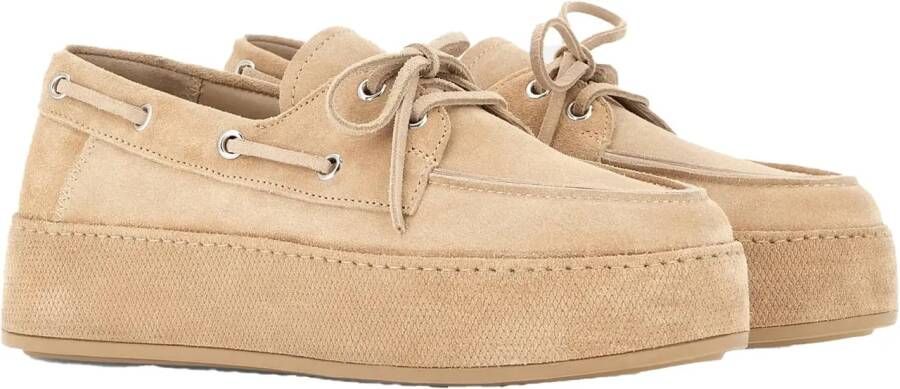 Hogan Low-Top Sneakers in beige