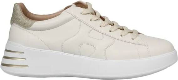 Hogan Low-Top Sneakers Rebel H564 Nappa Leather Sneakers in wit