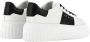 Hogan Strepen Witte Sneakers Lichtgewicht Memory Foam White Dames - Thumbnail 2