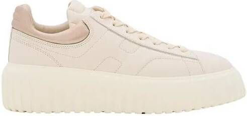 Hogan Lage-top sneaker H-Stripes Lace Up Sneakers in crème