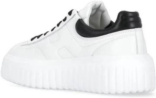 Hogan Lage-top sneaker H-Stripes Sneakers in wit