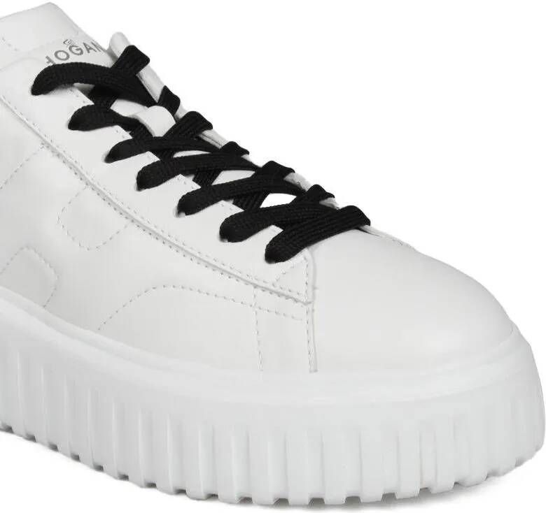 Hogan Lage-top sneaker H-Stripes Sneakers in wit