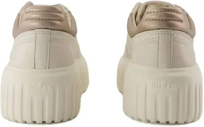 Hogan Lage-top sneaker H Stripes Sneakers Leather Beige in beige