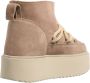 Inuikii Klassieke Lage Platform Sneakers Schoenen Beige Dames - Thumbnail 4