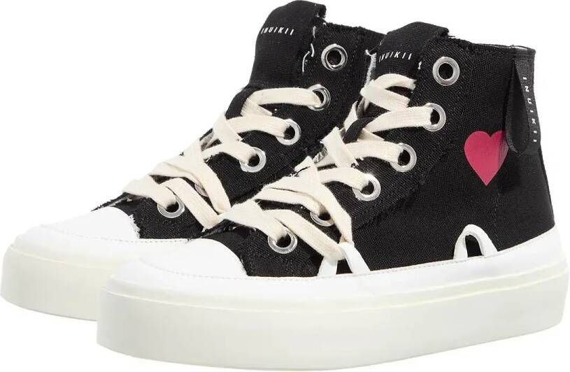 INUIKII High-Top Sneakers DISTRESSED MATILDA in zwart