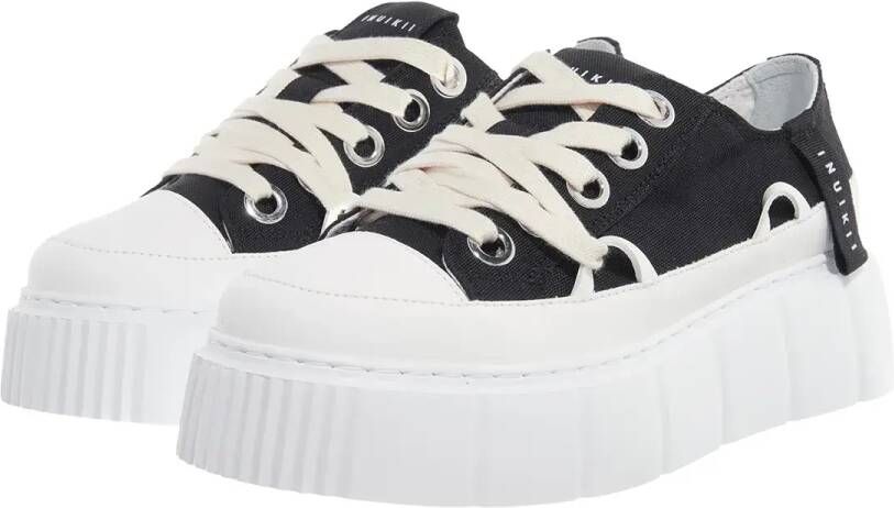 INUIKII Low-Top Sneakers MATILDA CANVAS LOW in zwart