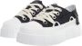 INUIKII Low-Top Sneakers MATILDA CANVAS LOW in zwart - Thumbnail 1