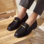 Isabel Bernard Loafers IB51012-001-36 in zwart - Thumbnail 2