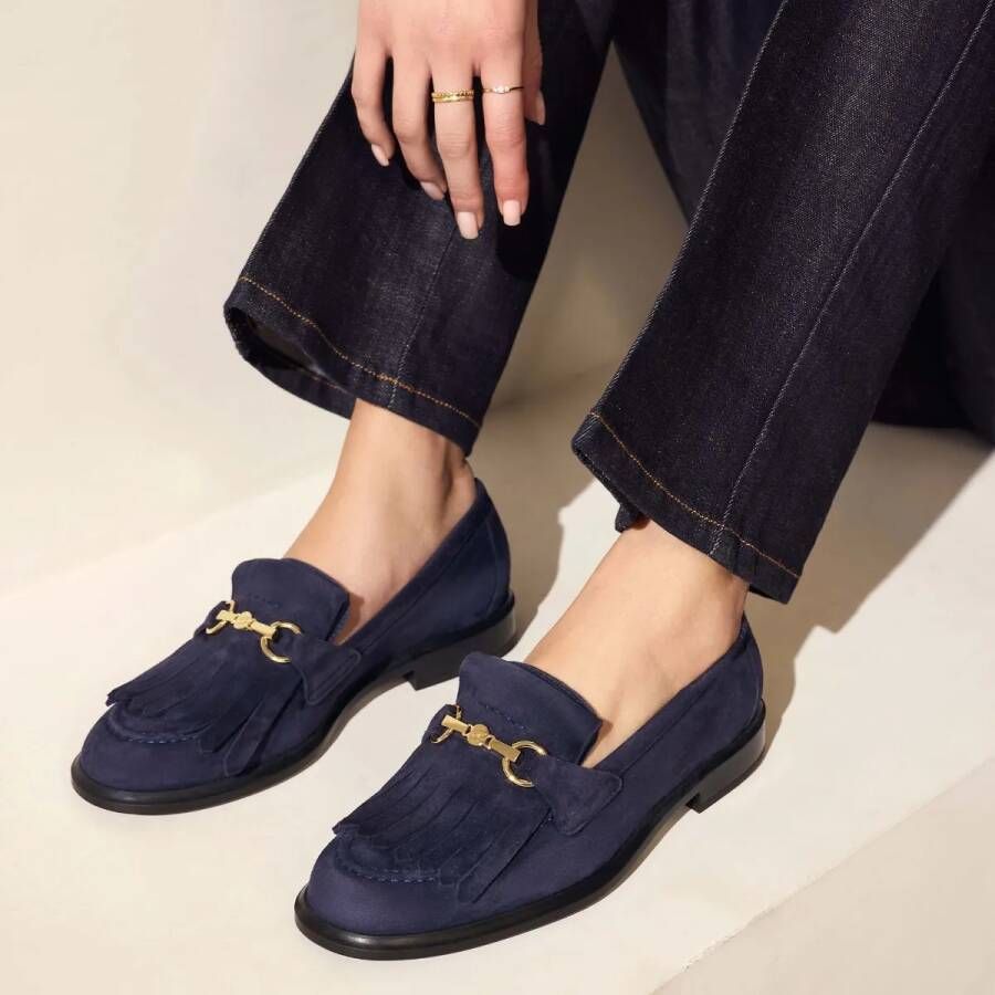 Isabel Bernard Loafers IB51012-141-36 in blauw