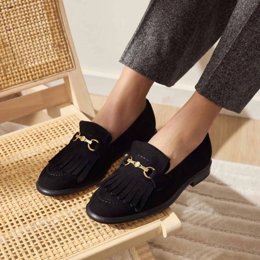 Isabel Bernard Low-Top Sneakers Vendôme Lave Loafers in zwart