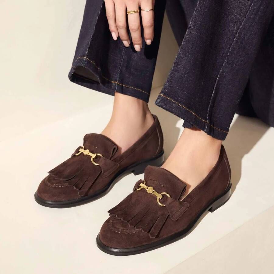 Isabel Bernard Low-Top Sneakers Loafers in bruin