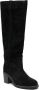 Isabel marant Boots 55Mm Knee-High Suede Boots in zwart - Thumbnail 1