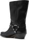 Isabel marant Boots Antya 45Mm Biker Boots in zwart - Thumbnail 1