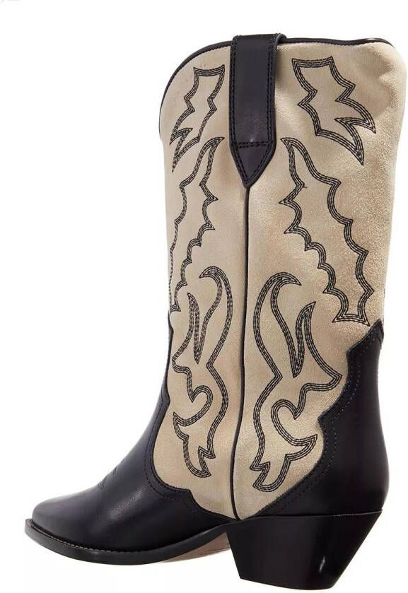 Isabel marant Boots & laarzen Duerto Embroidered Western Boots in beige