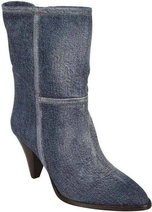 Isabel marant Boots Washed Denim Boots in blauw