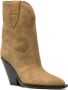 Isabel marant Boots Leyane High Ankle Boots in bruin - Thumbnail 1