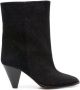 Isabel marant Boots Rouxa Suede 85Mm Boots in zwart - Thumbnail 1