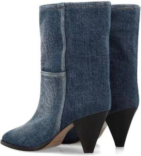 Isabel marant Boots Washed Denim Boots in blauw