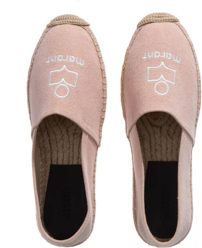 Isabel marant Espadrilles Canvas Espadrilles in poeder roze